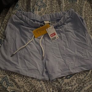 H& M Light Blue Women's Shorts Small